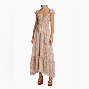ASTR Primrose Floral-Print Maxi Dress